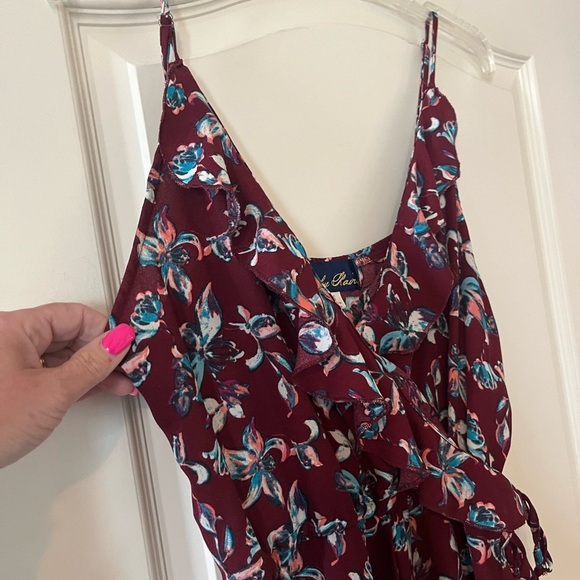 Blue Rain Beautiful Romper Multi Colors Women’s size Small - Picture 10 of 15